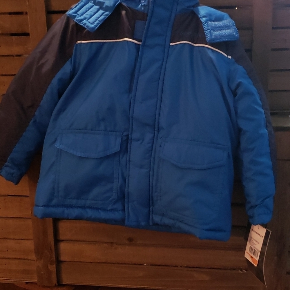 Waterproof blue / black jacket
